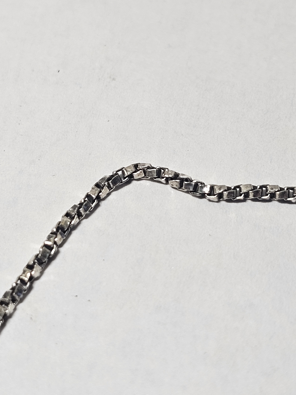 Sterling Silver 925 Rope Chain Necklace 16" Length - Picture 5 of 6